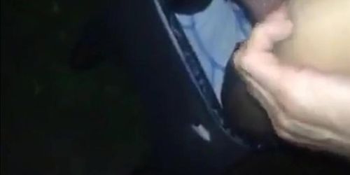 fucking a slutty bottom in a park