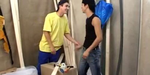 Smooth And Horny Young Guys Kissing