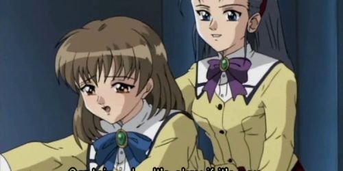 Anime cutie double fucked while in ropes