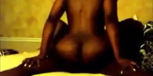 Black Woman With Amazing Ass Riding Dick