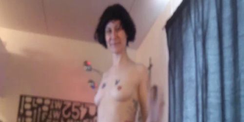 Tattooed mature chick fucked and creampied