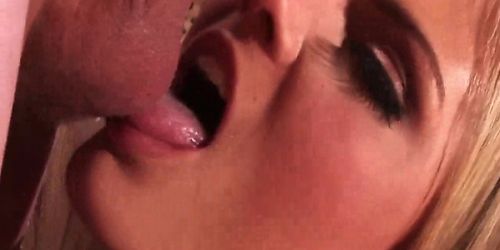 MacKenzee Pierce gets her mouth stuffed with hard dick