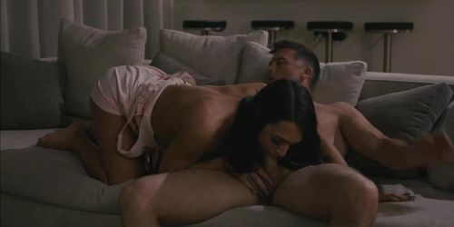 Smalltits shemale lets the friend of her husband fuck h