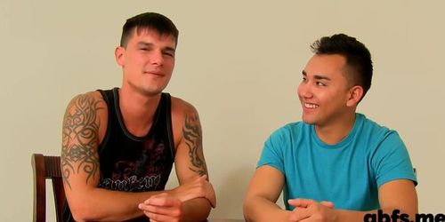 Horny gay boyfriends scene