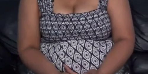 Indian Mature Aunty's Pussy and Boobs filmed by he