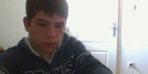 Cute Serbian Boy Is Jerking His Hairy Big Cock On Cam