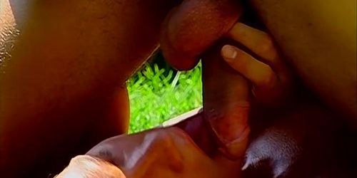 Twink gay dudes in action