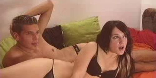 French couple intimate homemade sex