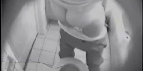 NOT My sister fingering in toilet caught by hidden cam