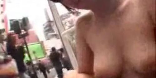 Amazin Asian 8 Titfuck in Public