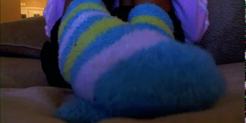 Fuzzy socks POV