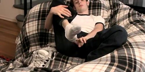 Gay young teen feet storied Jarrod Teases And Strokes