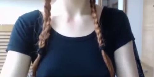 Pigtailed Webcam Slut Teasing You