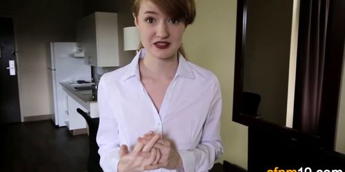 Cfnm teen jizz soaked pov