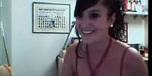 Laura on webcam 2