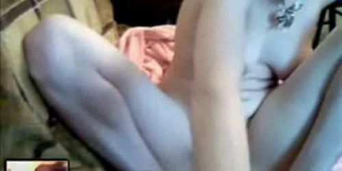 Russia shaved girl and me webcam sex masturbation