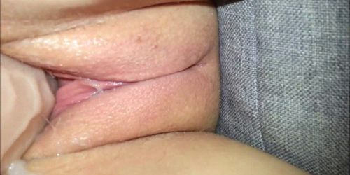 Teen lass has her pussy dildoed