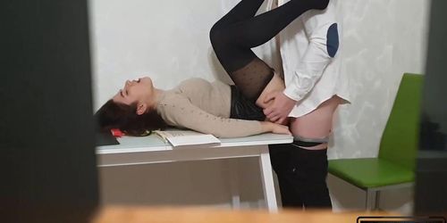 Fucked a schoolgirl in extra lessons