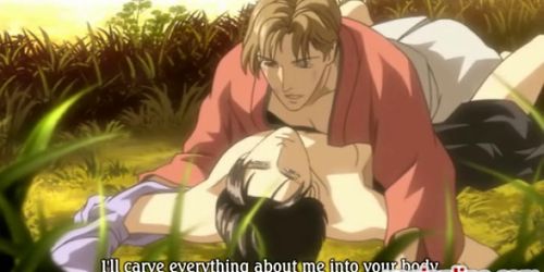 Inlove hentai gay having sex outdoor