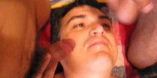 facial bukkake compilation