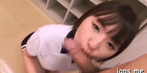 Alluring japanese tsubomi with firm tits gets the dangl