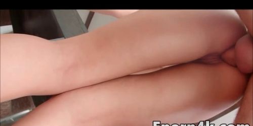 HD Big-ass tiny teen love anal crea