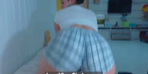 Latina Big butt twerk