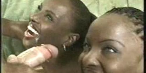 Fucking two ebony twins