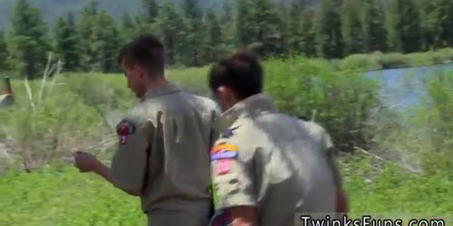 Image of hot gay sex arab Bareback Scouts Earn A Badge
