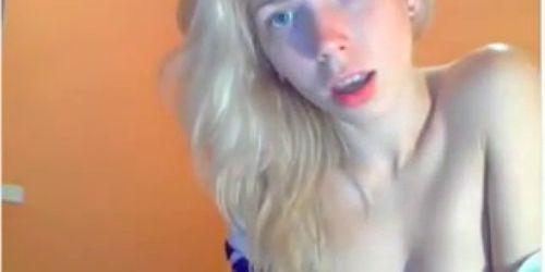 Sexy Blonde Teen Cam Girl