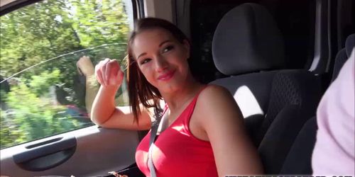 Gorgeous Felicia gets spotted and fucked