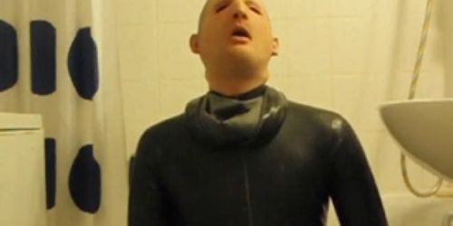 latex wanking 5