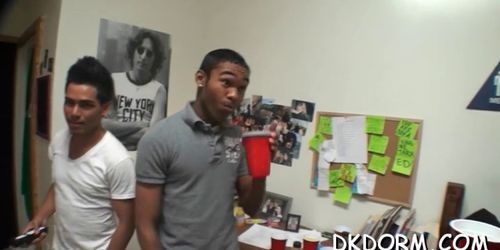 Groups of horny gays in action