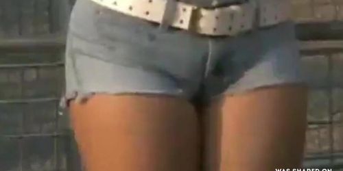 Asses tight jeans shorts 41