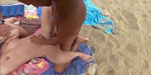 fucked by voyeur at beach