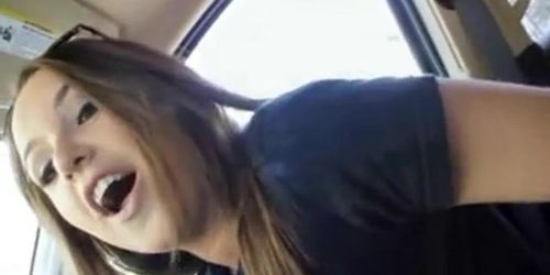 Blowjob in car