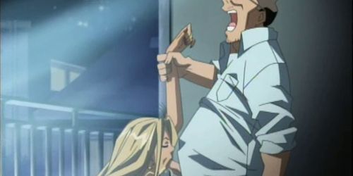 Hentai blondie gets fucked rough