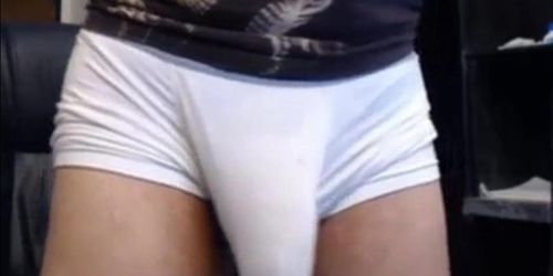 Massive thick long un cut cock and balls