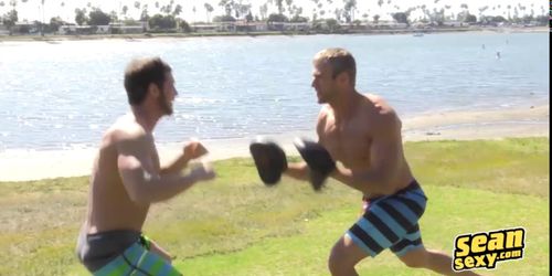 Twinks goes sixty nine then fucks anal with a big dick