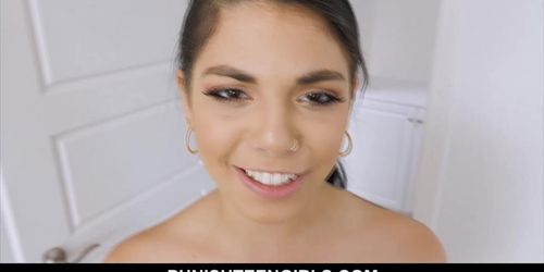 Delicious Latina fucked in POV