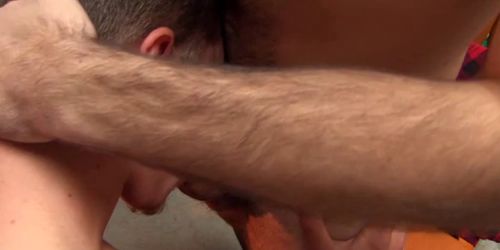 Gays reveal cocks at a party