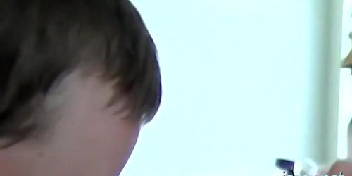 Strong jerking  gay solo