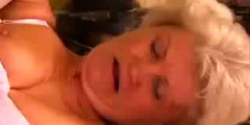 Blonde Granny Anal