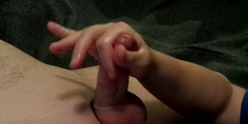 White Ghetto Dick gets a RUINED ORGASM, T-N-J-Cum Mistr