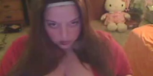 Smoking Jessica first amateur video- big tits!