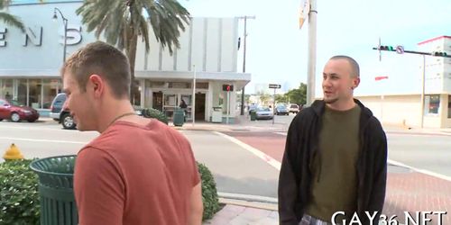 Mouth ass of gay fucked