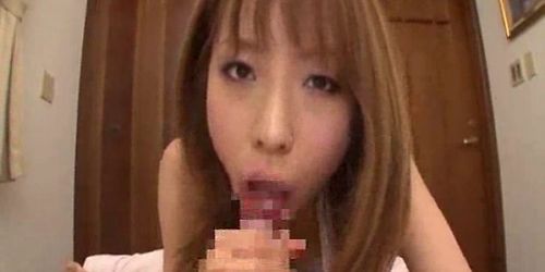 Mosaic No Sound: Asian Teen Blowjob Episode