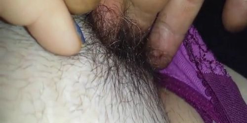 Big tits and hairy pussy