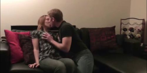 Horny amateur couple pussysex