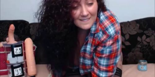 Gorgeous BBW with curly hair